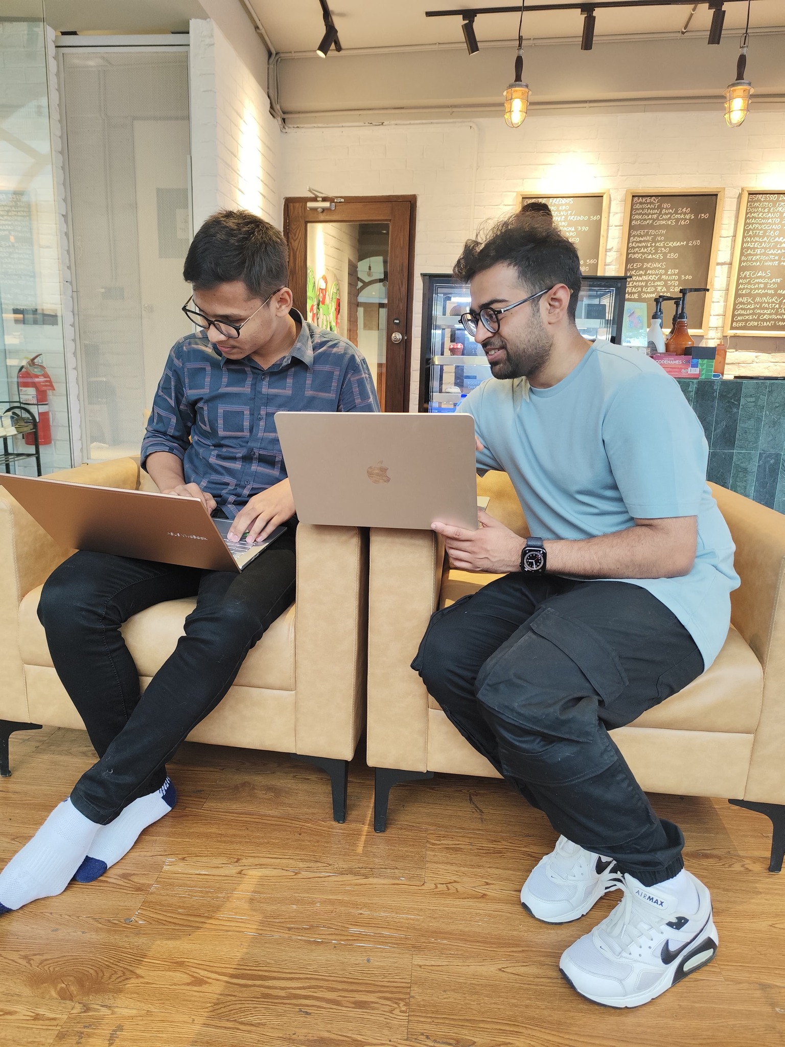 With Khalid Farhan learning